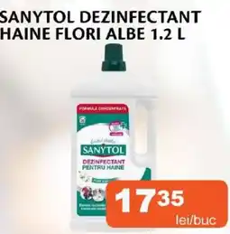 Unicarm Sanytol dezinfectant haine flori albe Ofertă