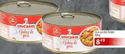 Unicarm Gulas de porc Ofertă