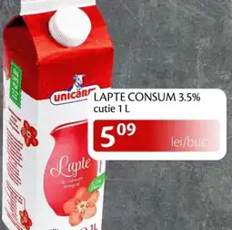 Unicarm Unicarm Lapte consum 3,5% cutie Ofertă