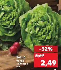 Kaufland Salată verde Ofertă