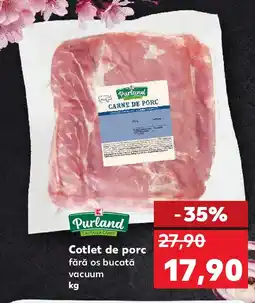 Kaufland Cotlet de porc Ofertă