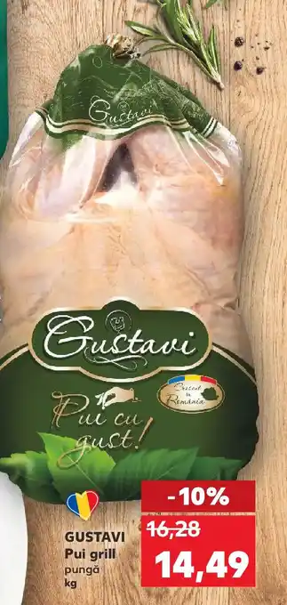 Kaufland GUSTAVI Pui grill Ofertă