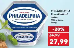 Kaufland PHILADELPHIA Cremă brânză natur Ofertă