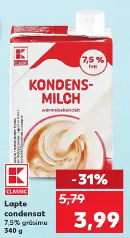 Kaufland Lapte condensat Ofertă