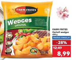 Kaufland FARM FRITES Cartofi wedges Ofertă