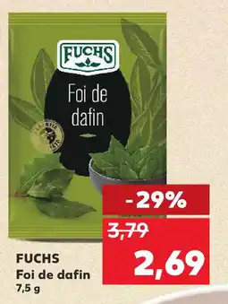 Kaufland FUCHS Foi de dafin Ofertă
