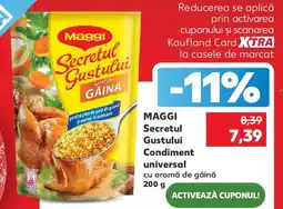 Kaufland MAGGI Secretul Gustului Condiment universal Ofertă