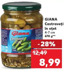 Kaufland GIANA Castraveţi în oțet Ofertă