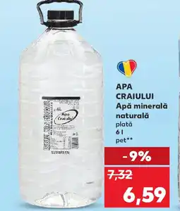 Kaufland APA CRAIULUI Apă minerală naturală Ofertă