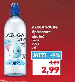 Kaufland AZUGA YOUNG Apă natural alcalină Ofertă