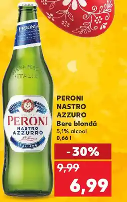 Kaufland PERONI NASTRO AZZURO Bere blondă Ofertă