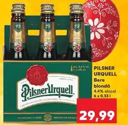 Kaufland PILSNER URQUELL Bere blondă Ofertă