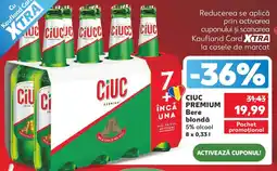 Kaufland CIUC PREMIUM Bere blondă Ofertă