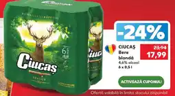 Kaufland CIUCAŞ Bere blondă Ofertă