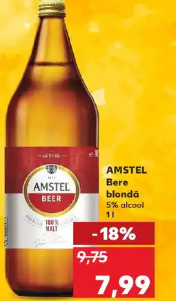 Kaufland AMSTEL Bere blondă Ofertă