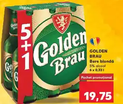 Kaufland GOLDEN BRAU Bere blondă Ofertă