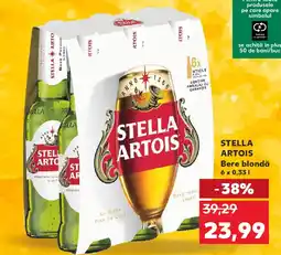 Kaufland STELLA ARTOIS Bere blondă Ofertă