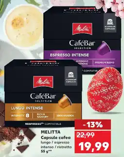 Kaufland MELITTA Capsule cafea Ofertă