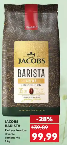 Kaufland JACOBS BARISTA Cafea boabe Ofertă