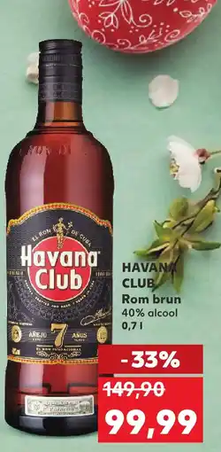 Kaufland HAVANA CLUB Rom brun Ofertă