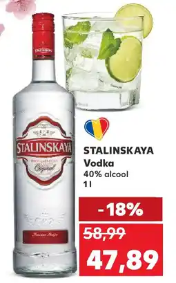 Kaufland STALINSKAYA Vodka Ofertă