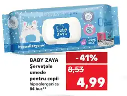 Kaufland BABY ZAYA Şerveţele umede pentru copii Ofertă
