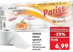 Kaufland PARISS Hârtie igienică Ofertă
