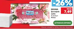 Kaufland REGINA Şerveţele cutie Ofertă