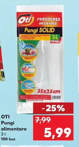 Kaufland OTI Pungi alimentare Ofertă
