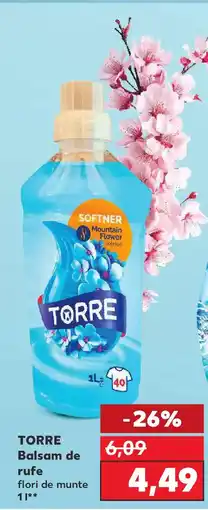 Kaufland TORRE Balsam de rufe Ofertă