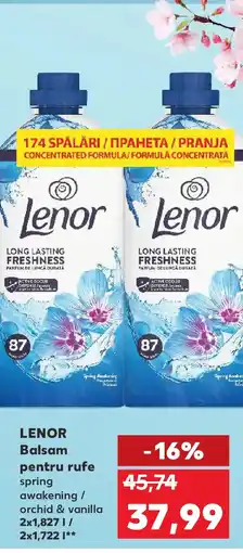 Kaufland LENOR Balsam pentru rufe Ofertă