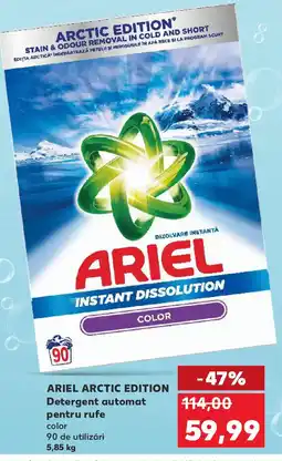 Kaufland ARIEL ARCTIC EDITION Detergent automat pentru rufe Ofertă