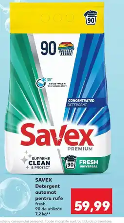 Kaufland SAVEX Detergent automat pentru rufe Ofertă