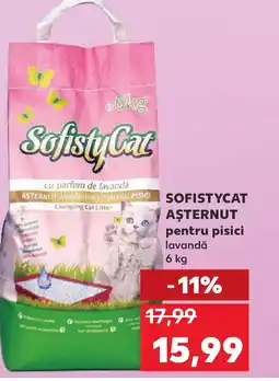 Kaufland SOFISTYCAT AŞTERNUT pentru pisici Ofertă