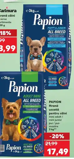 Kaufland PAPION Hrană uscată pentru câini Ofertă