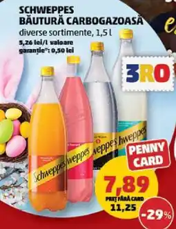 Penny Schweppes Băutură Carbogazoasă Ofertă