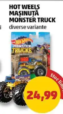 Penny HOT WHEELS MAȘINUȚĂ MONSTER TRUCK Ofertă
