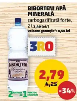 Penny BIBORȚENI Apă minerală Ofertă
