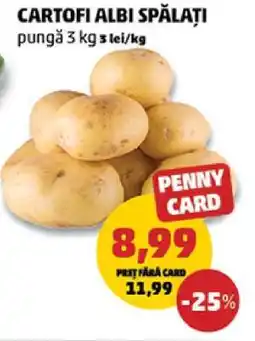 Penny Cartofi albi, spălați Ofertă