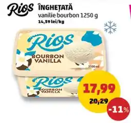 Penny Rios Înghețată vanilie bourbon 1250 g Ofertă