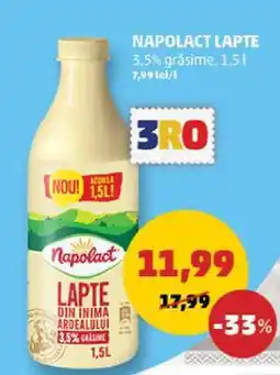 Penny NAPOLACT Lapte Ofertă