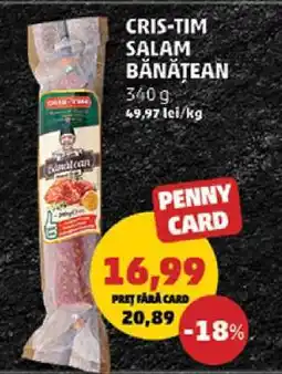 Penny CRIS-TIM Salam Bănăţean Ofertă