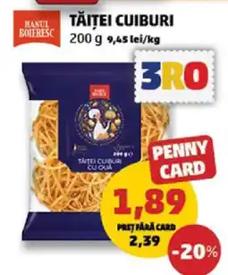 Penny Tăiței cuiburi Ofertă