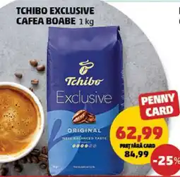 Penny Tchibo Exclusive Cafea Boabe 1 kg Ofertă