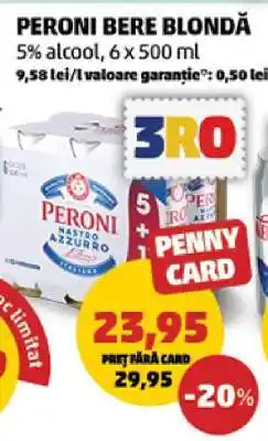 Penny PERONI BERE BLONDĂ Ofertă