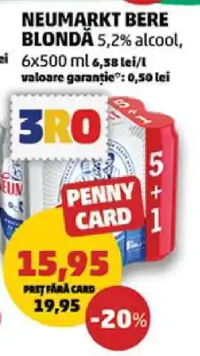 Penny NEUMARKT Bere blondă Ofertă