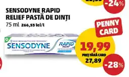 Penny Sensodyne Rapid Relief Pastă de Dinți Ofertă