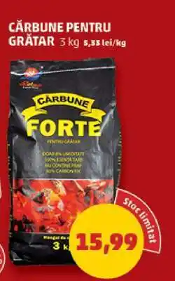 Penny Cărbune pentru grătar Ofertă