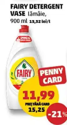 Penny FAIRY DETERGENT VASE Lămâie Ofertă