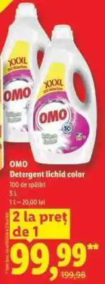 Lidl OMO Detergent lichid color Ofertă